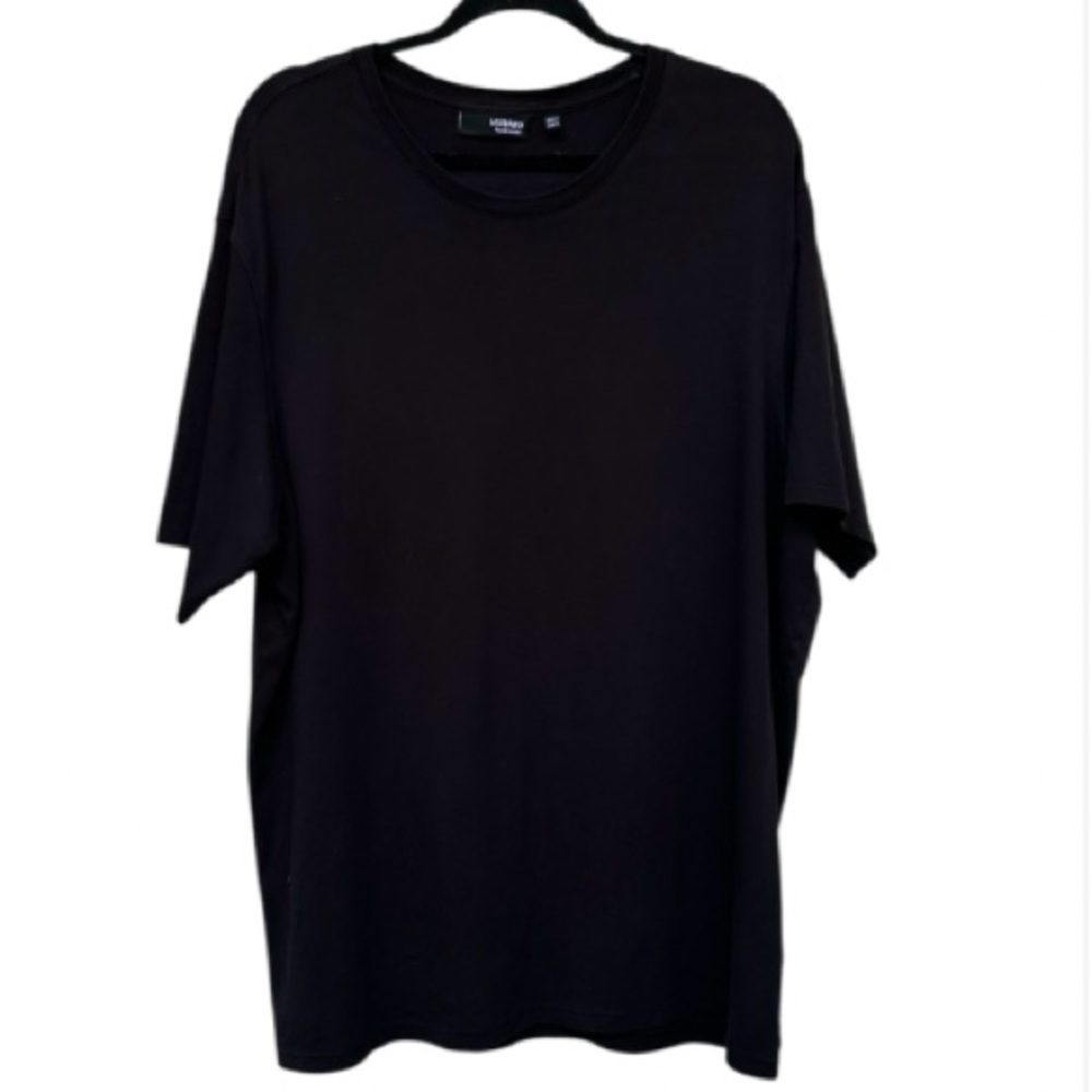 Murano liquid 100% cotton Black T-Shirt XXT